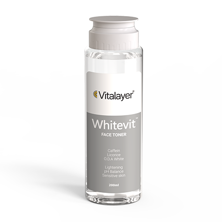 تونر-پاک-کننده-ضد-لک-و-روشن-کننده-وایت-ویت-Whitevit-ویتالیر-Vitalayer-
