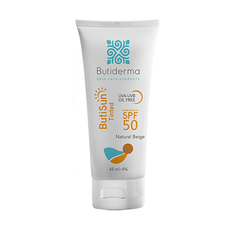 کرم-ضد-آفتاب-پوست-چرب-رنگی-نچرال-بیوتی-درما-Butiderma-