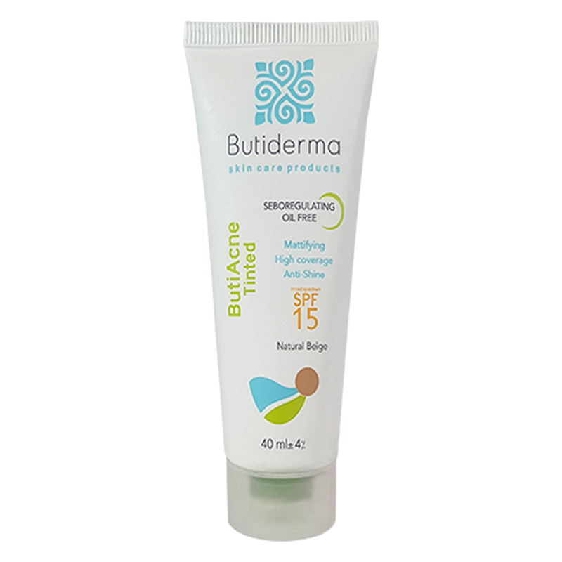 کرم-ضد-جوش-رنگی-نچرال-بیوتی-درما-Butiderma-