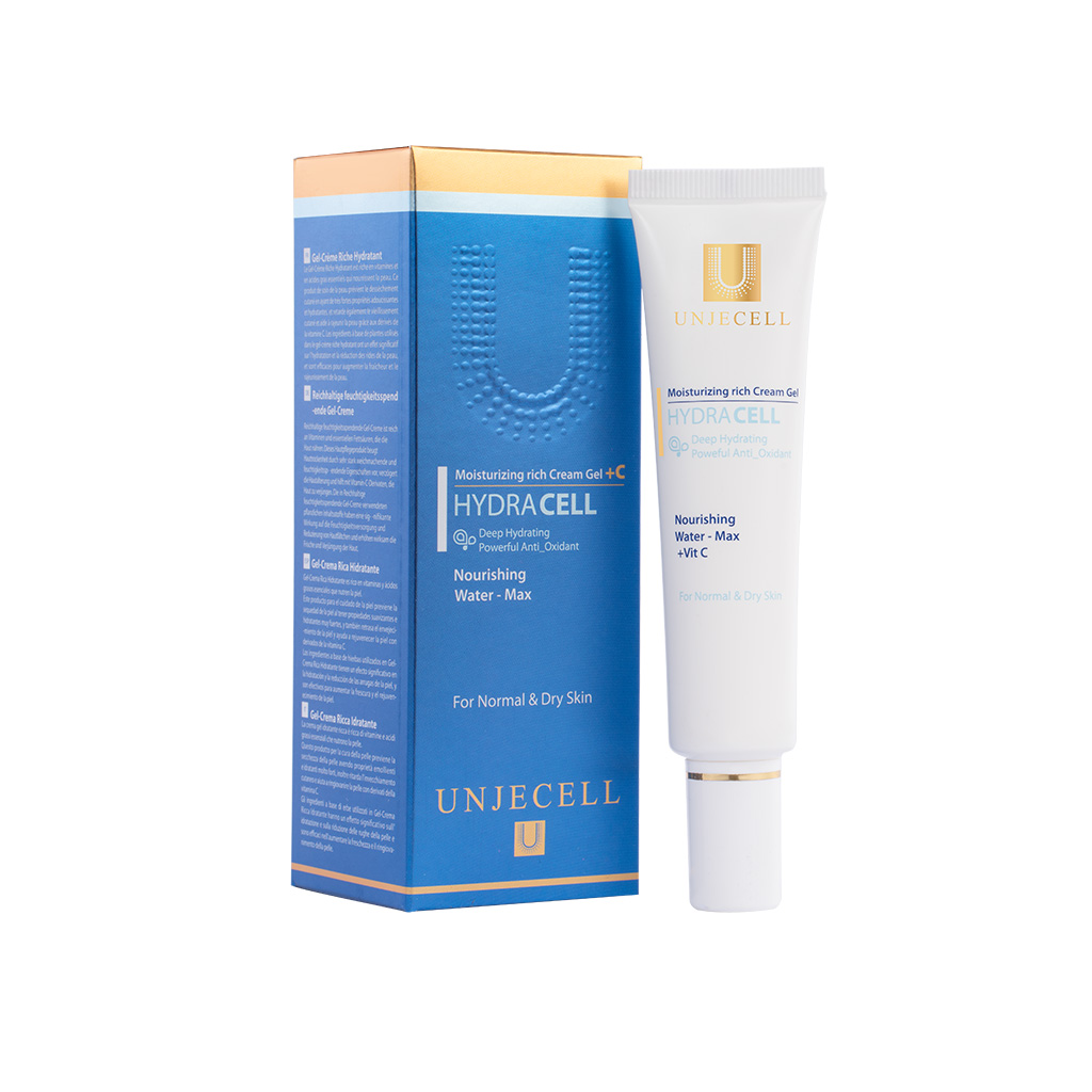ژل-کرم-آبرسان-ویتامین-سی-HYDRACELL-آنژسل-Unjecell-