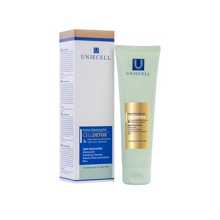ژل-شستشوی-پوست-چرب-ACTIVE-GELL-آنژسل-Unjecell-