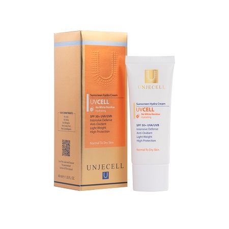 فلوئید-ضد-آفتاب-پوست-خشک-بی-رنگ-HYDRA-FLUID-آنژسل-Unjecell-