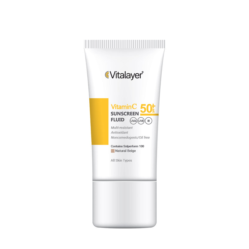 ضد آفتاب ویتامین سی رنگی طبیعی ویتالیر ضد آفتاب ویتامین سی رنگی طبیعی ویتالیر