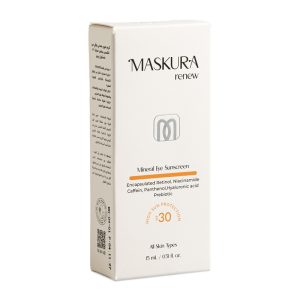 کرم ضد آفتاب دور چشم مینرال SPF30 ماسکورا Maskura