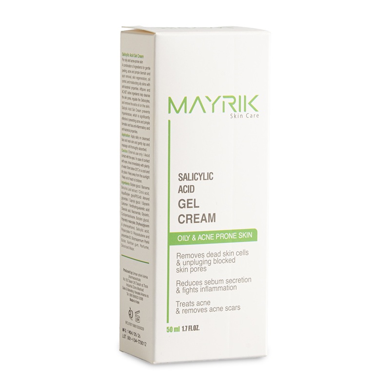 ژل کرم سالیسیلیک اسید تیوپی میریک Mayrik