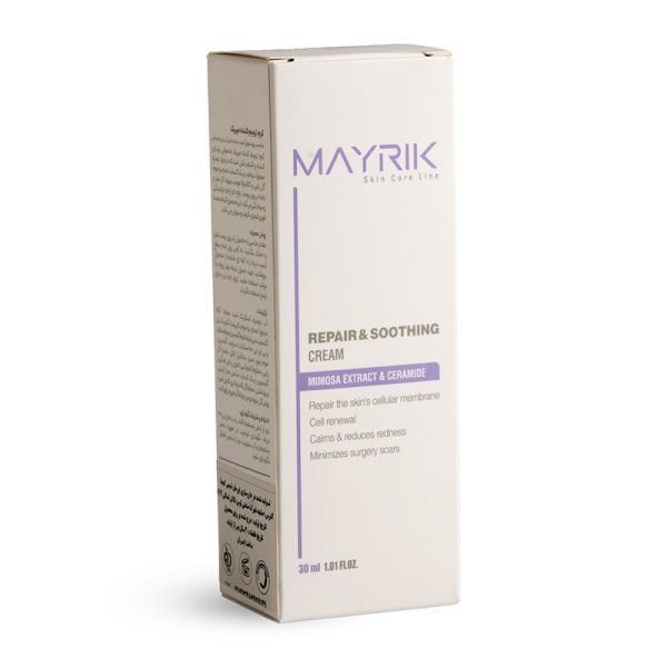 کرم ترمیم کننده پوست آسیب دیده پمپی میریک mayrik