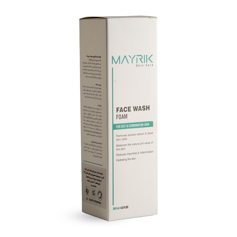 فوم شستشوی پوست چرب میریک Mayrik